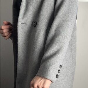 Mango Gray Trench Coat